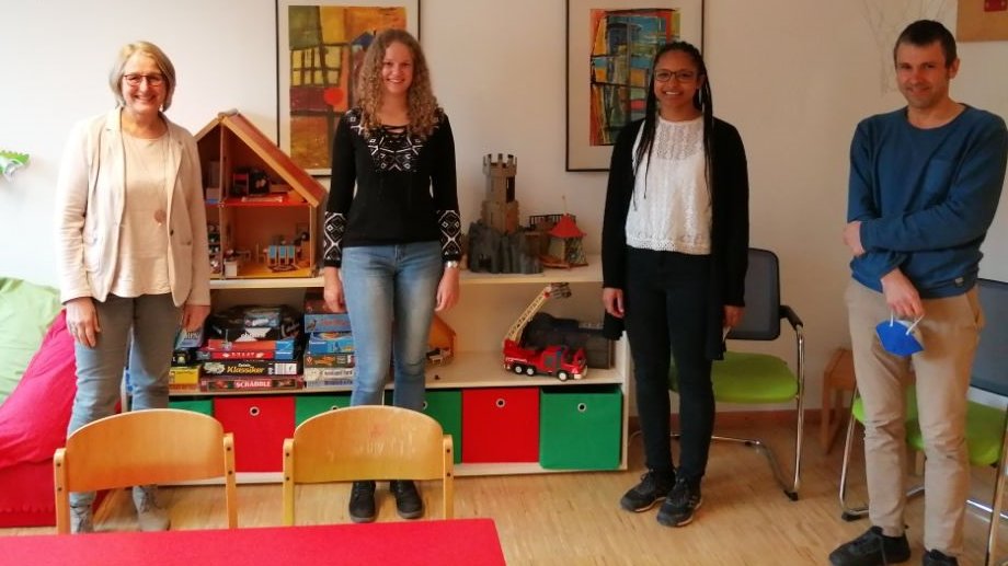 Studierende Praxistag der Hochschulen zu Besuch in Familienberatungsstelle
